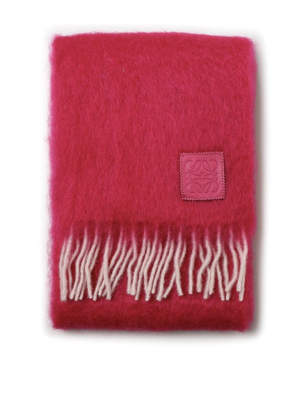 LOEWE: Bufandas y pañuelos - Bufanda - Rosado