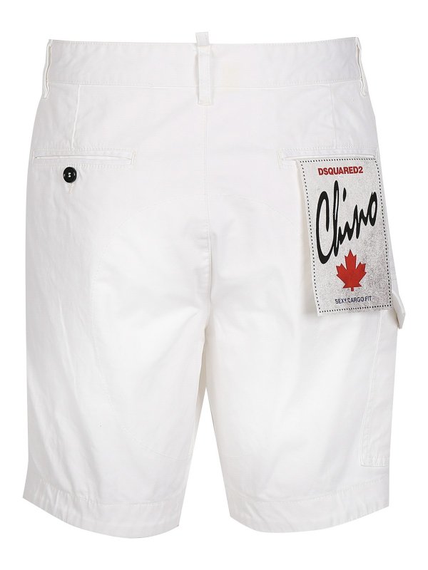 DSQUARED2: Shorts online - Short - Blanc
