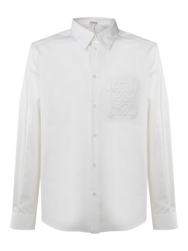 LOEWE: Hemden - Hemd - Weiß