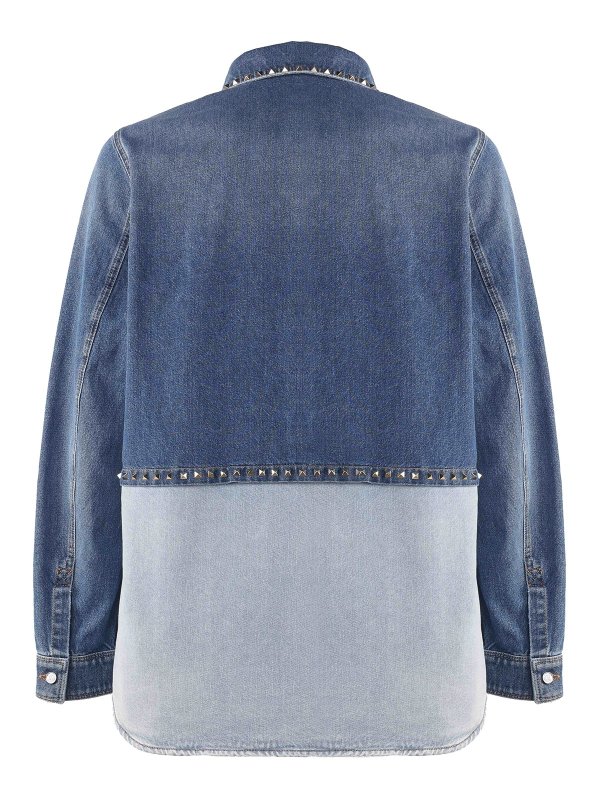 VALENTINO GARAVANI: シャツ online - シャツ - ライトウォッシュ