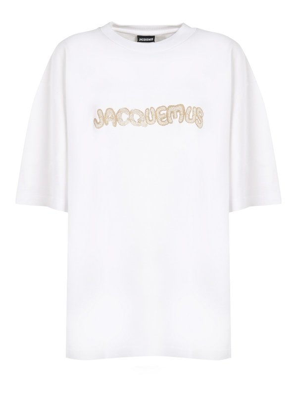 JACQUEMUS: Camisetas - Camiseta - Blanco