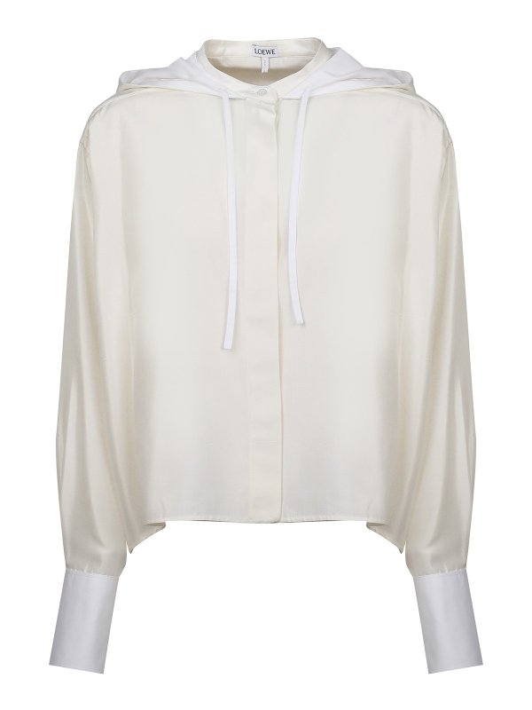 LOEWE: ブラウス - ブラウス - ベージュ