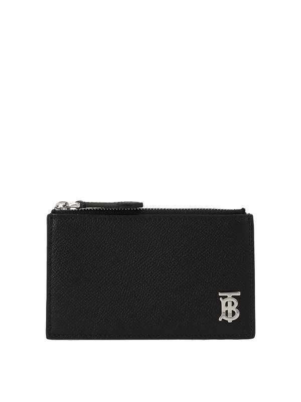 BURBERRY: wallets & purses - Logo card holder