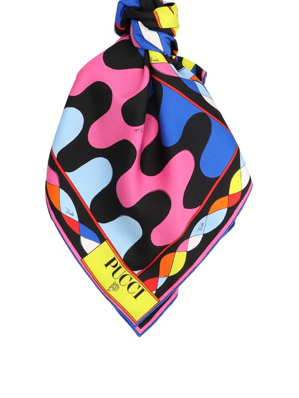 EMILIO PUCCI: Bufandas y pañuelos - Bufanda - Multicolor