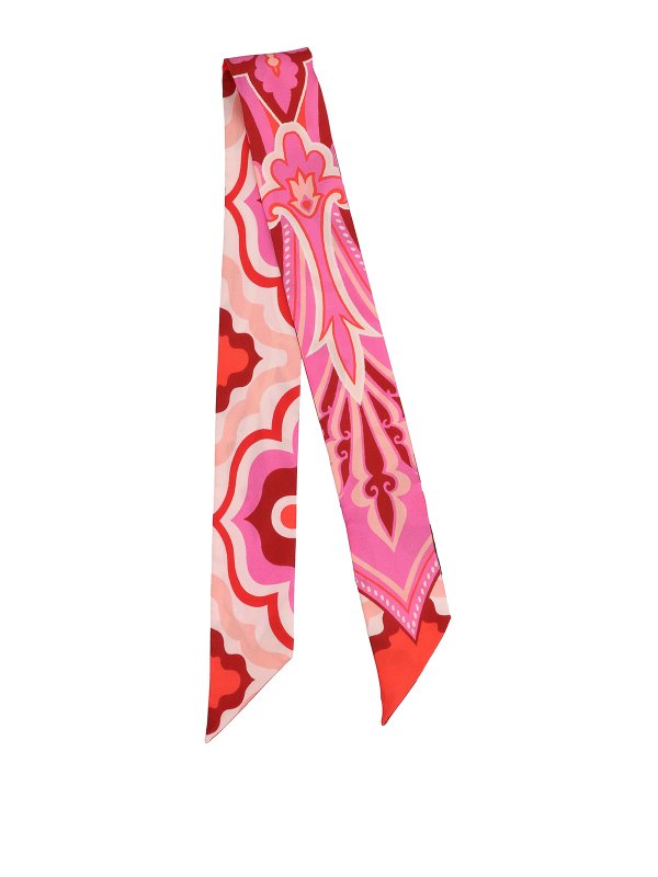 ETRO: scarves online - Paisleyna twilly