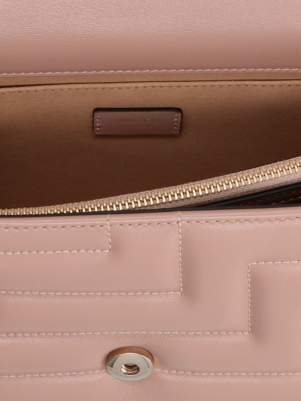 Schultertasche - Beige shop online: JIMMY CHOO