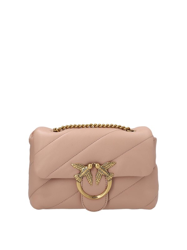 Pinko: cross body bags - Love Mini Puff crossbody bag