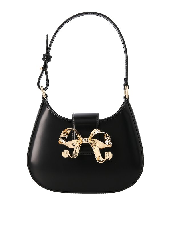 Self Portrait: ショルダーバッグ - ショルダーバッグ - Curved Bow Mini