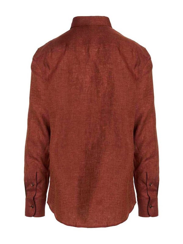 BRIONI: Hemden online - Hemd - Rot