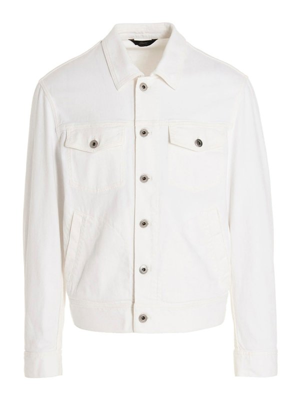 BRIONI: denim jacket - Denim jacket