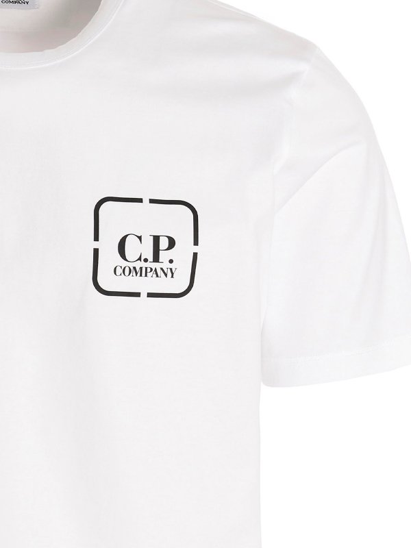 C.P. Company Metropolis t-shirt - White | 14CMTS201A006370W101