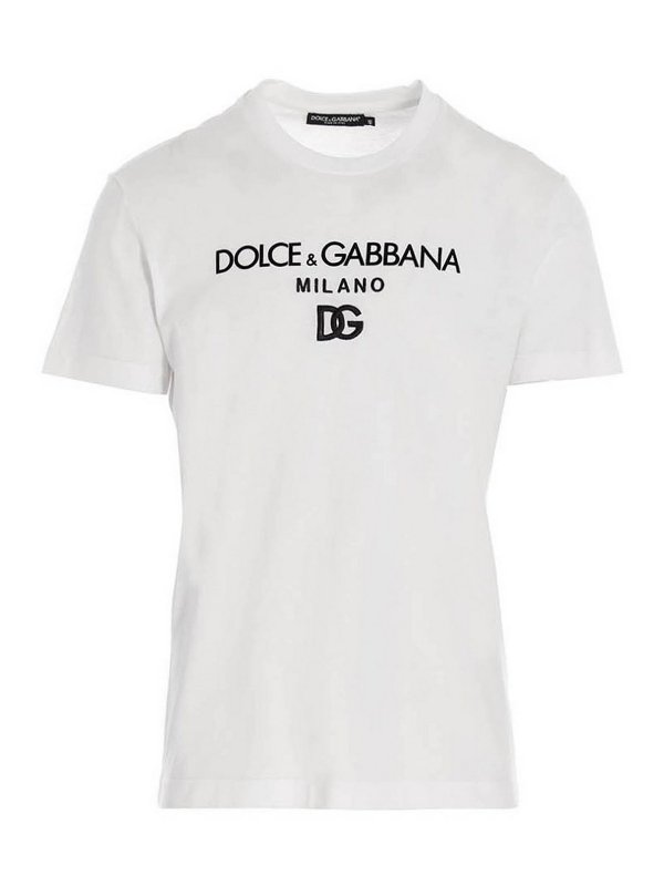 DOLCE & GABBANA: t-shirts - T-shirt dg essential