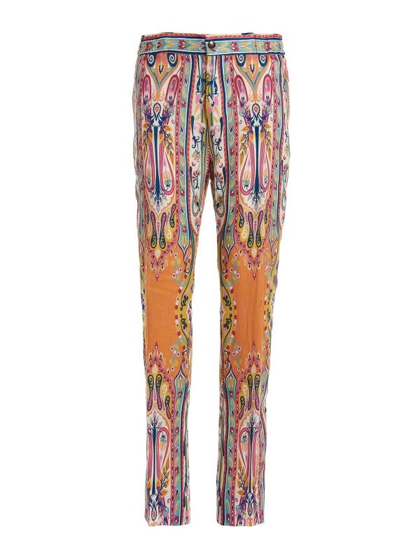 ETRO: カジュアルトラウザー - カジュアルパンツ - Paisley