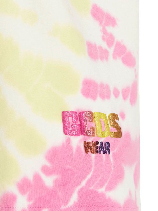 T-shirt gcds tie dye shop online: GCDS