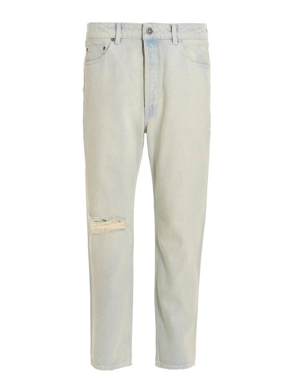 GOLDEN GOOSE: ストレートジーンズ - ストレートジーンズ - Pant Happy