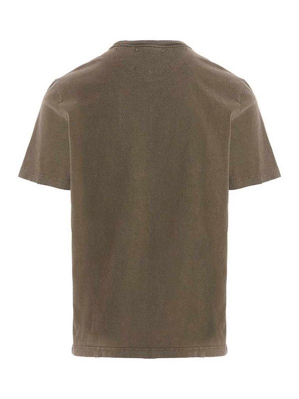 GOLDEN GOOSE: t-shirts online - Logo t-shirt