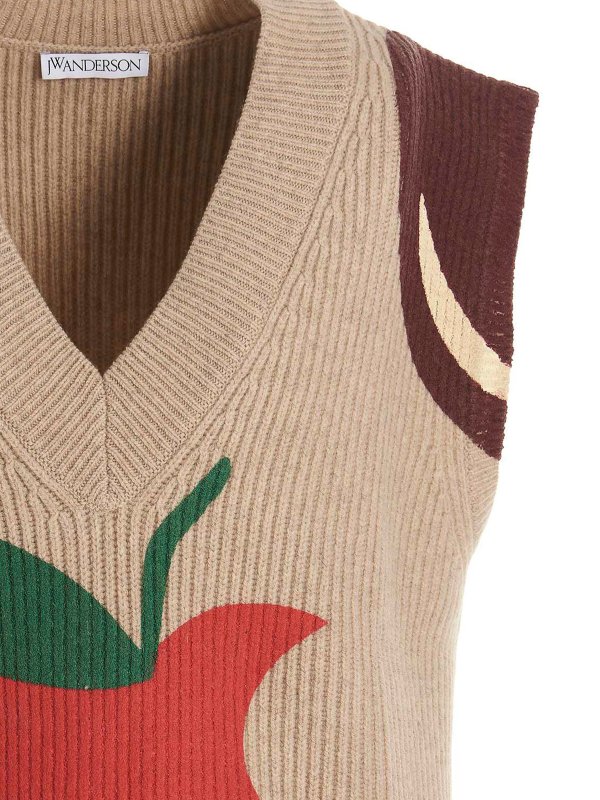 The Best Shops J.W. ANDERSON: vests - Apple vest