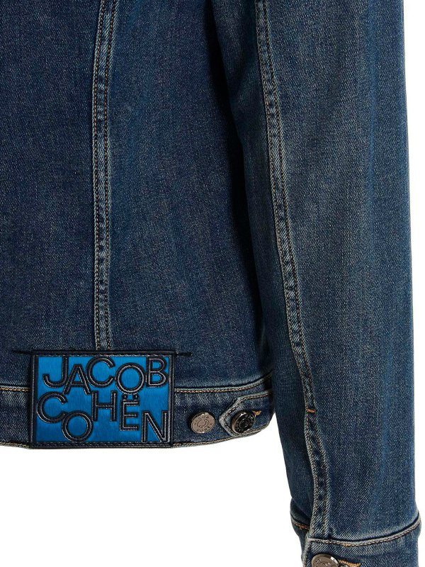 Denim jacket shop online: JACOB COHEN