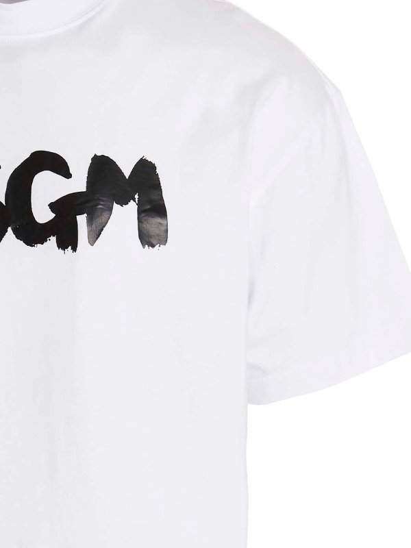 The Best Shops m.s.g.m.: t-shirts - Logo print t-shirt