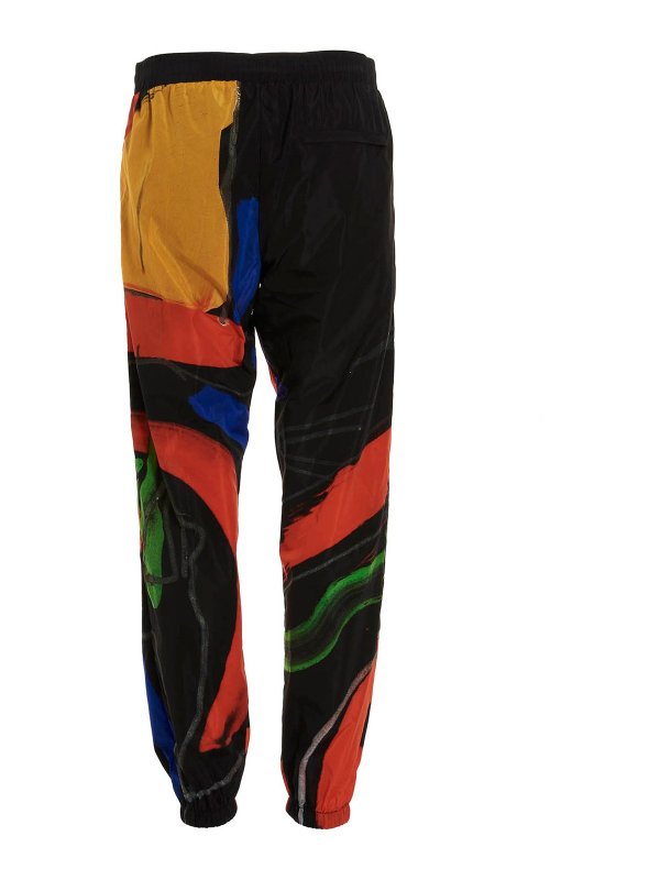 MOSCHINO: tracksuit bottoms online - Print joggers