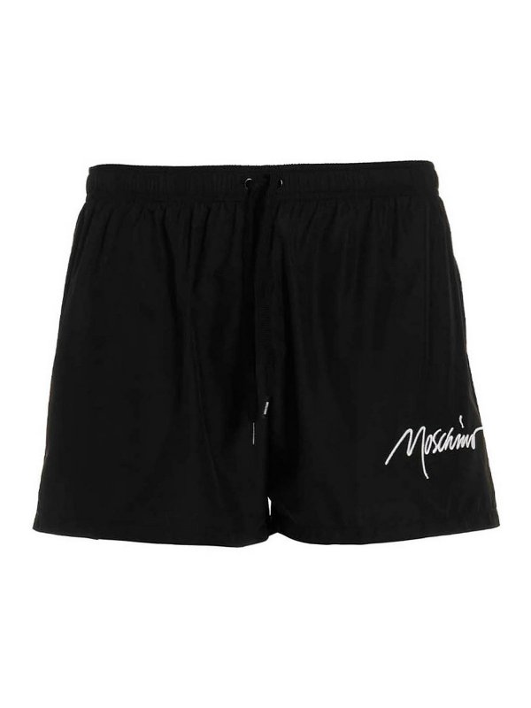 MOSCHINO: Swim shorts & swimming trunks - Logo swimming trunks