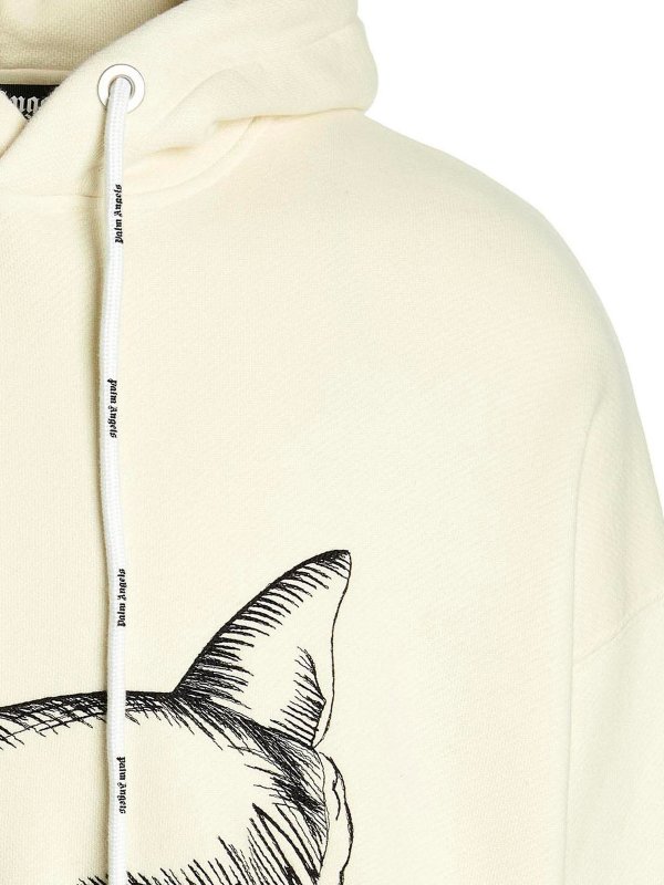 iKRIX Palm Angels: Sweatshirts & Sweaters - Split shark hoodie