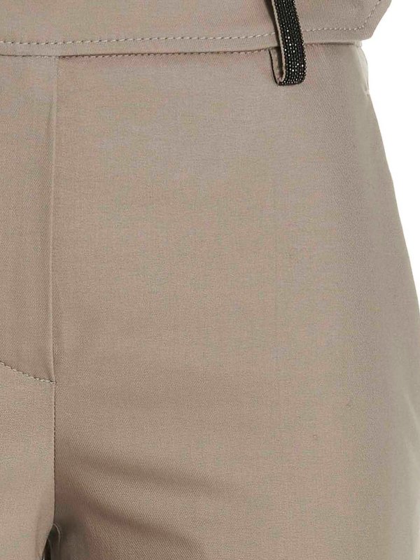 iKRIX BRUNELLO CUCINELLI: カジュアルトラウザー - カジュアルパンツ - ベージュ