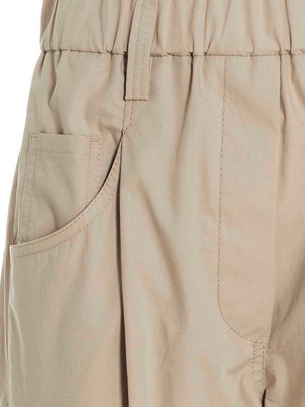 iKRIX BRUNELLO CUCINELLI: カジュアルトラウザー - カジュアルパンツ - ベージュ