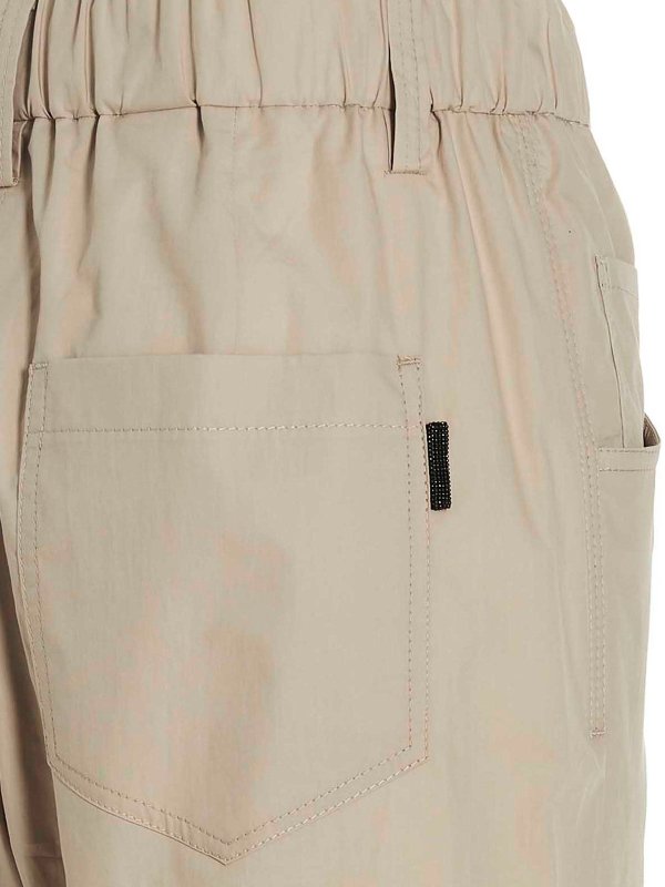 カジュアルパンツ - ベージュ shop online: BRUNELLO CUCINELLI