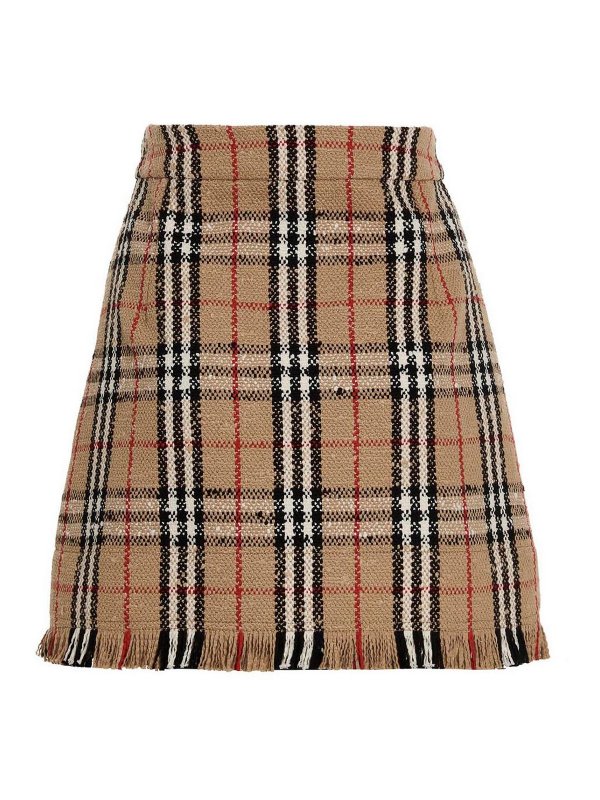 BURBERRY: Miniröcke online - Minirock - Beige