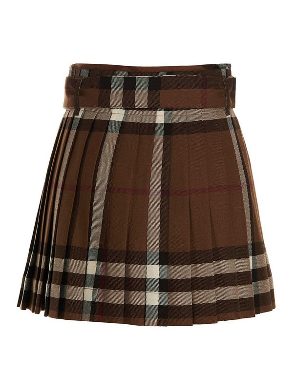 BURBERRY: mini skirts online - Micaela skirt
