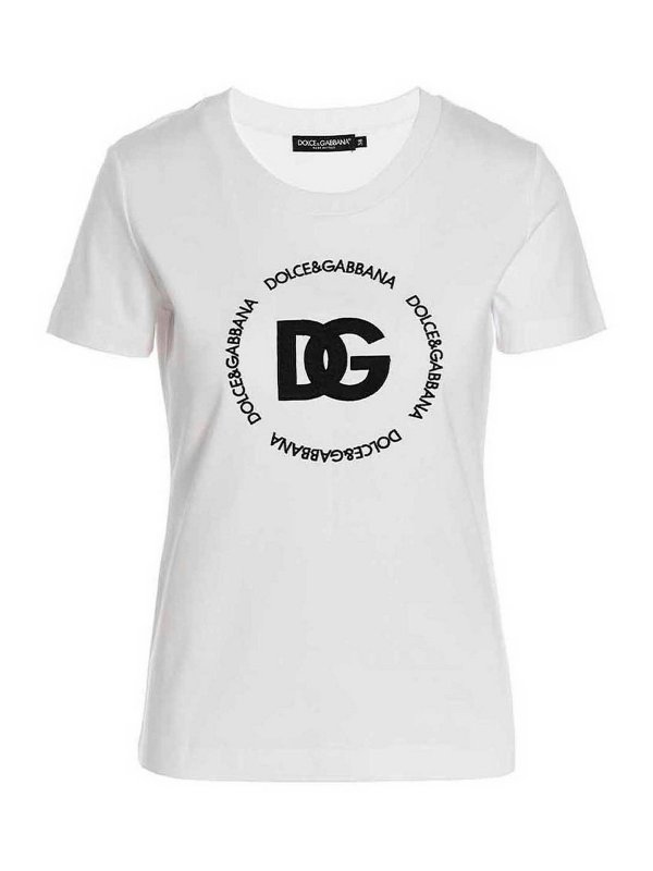 DOLCE & GABBANA: Camisetas - Camiseta - Blanco