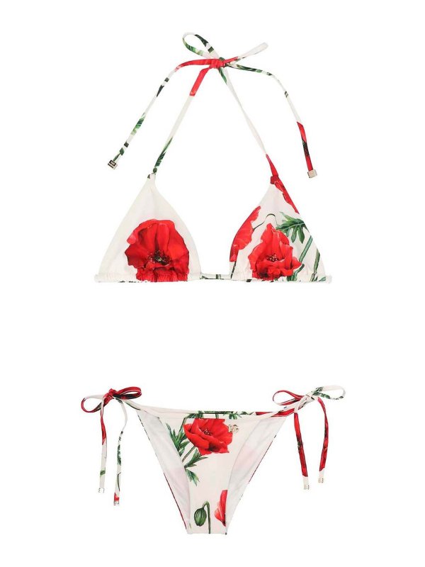 DOLCE & GABBANA: bikinis - Papaveri bikini