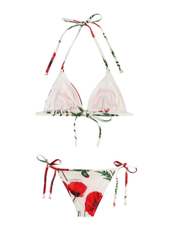 DOLCE & GABBANA: bikinis online - Papaveri bikini