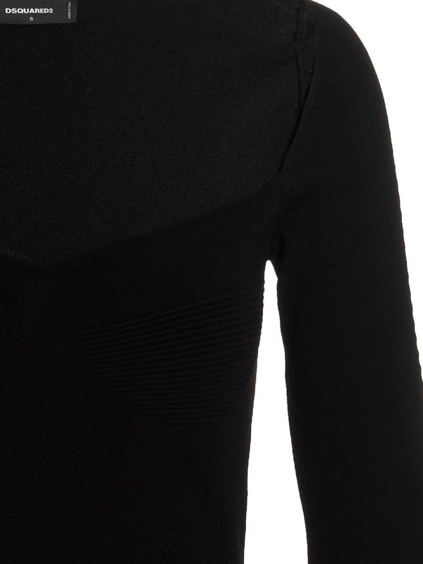 iKRIX DSQUARED2: Kurze Kleider - Kurzes Kleid - Schwarz