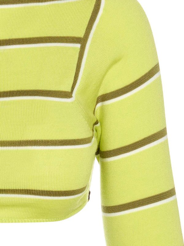 iKRIX EMILIO PUCCI: Strickpullover mit Rundhalsausschnitt - Rundhalspullover - Grün