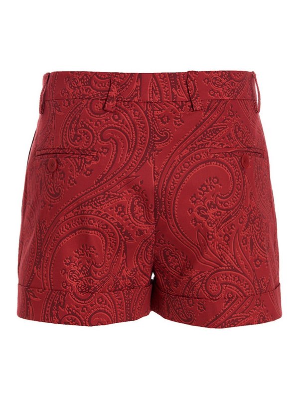 ETRO: Hosen Shorts online - Shorts - Rot