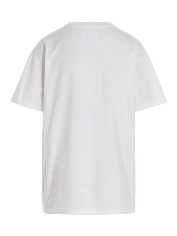 Maison Margiela: T-shirts online - T-Shirt - Blanc