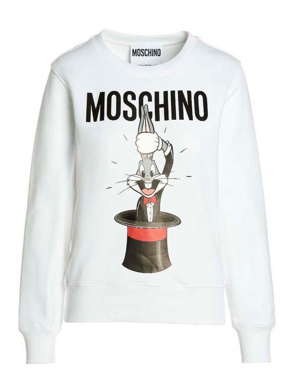MOSCHINO: Sweatshirts & Sweaters - Bugs bunny sweatshirt