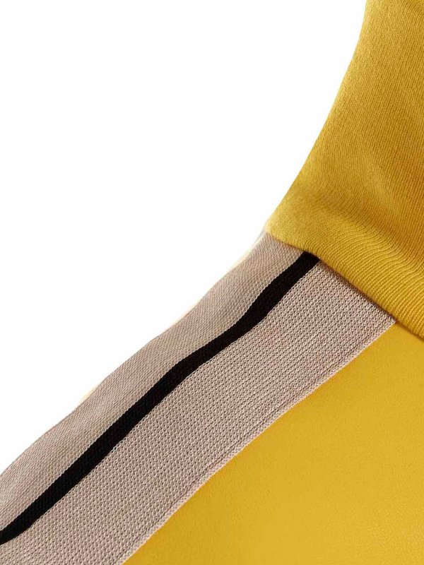 Top leather effect track shop online: Palm Angels