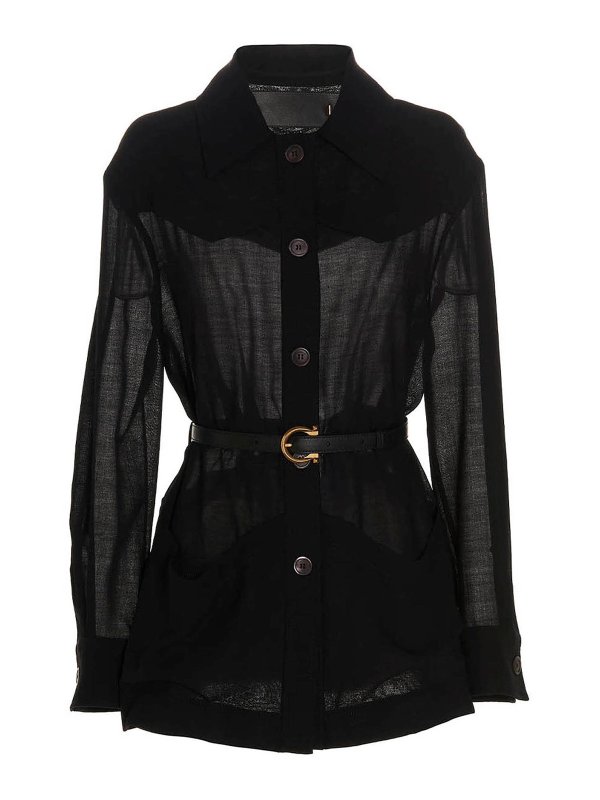 SALVATORE FERRAGAMO: casual jackets - Wool blend jacket