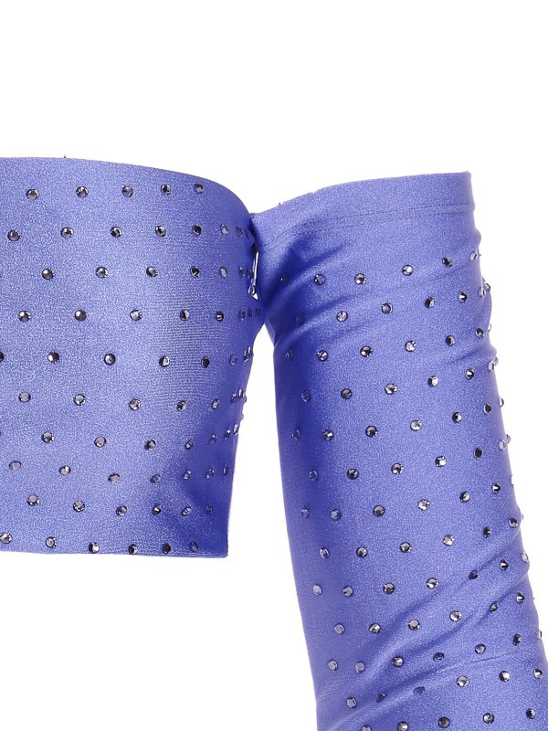 iKRIX THE ANDAMANE: Tops & Tank tops - Crystal cropped top