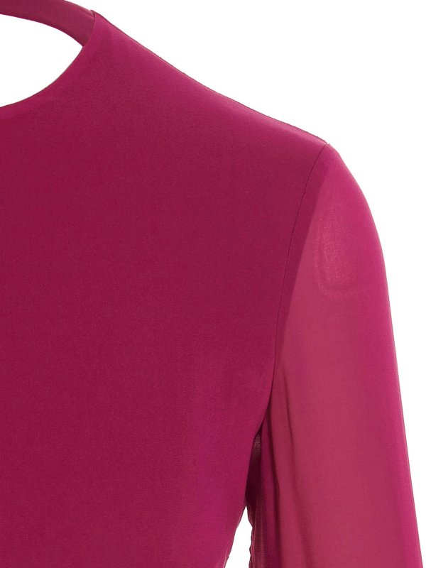 iKRIX THE ANDAMANE: Tops & Tank tops - Cropped georgette top