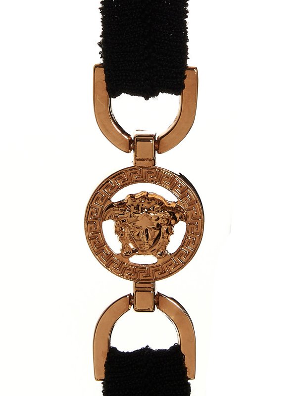 Slashed dress shop online: VERSACE