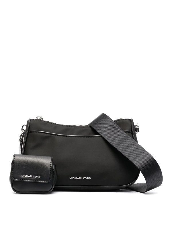 MICHAEL KORS: shoulder bags - Jet set nylon bag with zip and strap