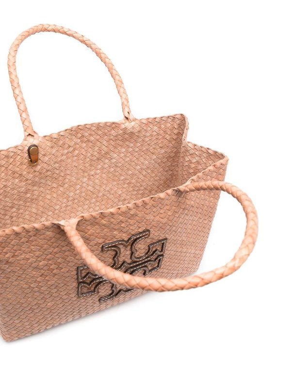 iKRIX TORY BURCH: totes bags - Mcgraw dragon woven  tote with pouch and logo
