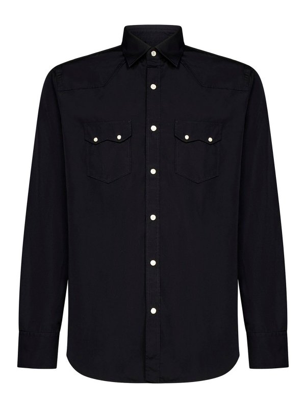 LARDINI: Hemden - Hemd - Schwarz
