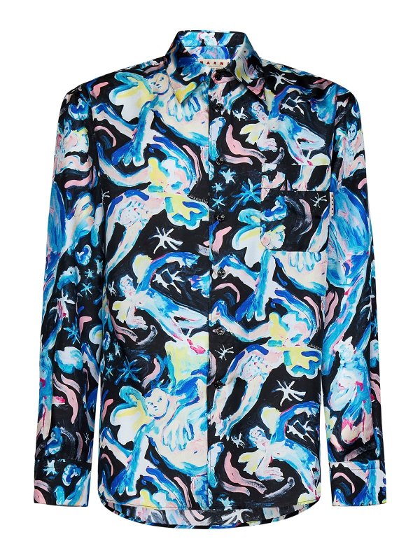 Marni: shirts - Silk shirt