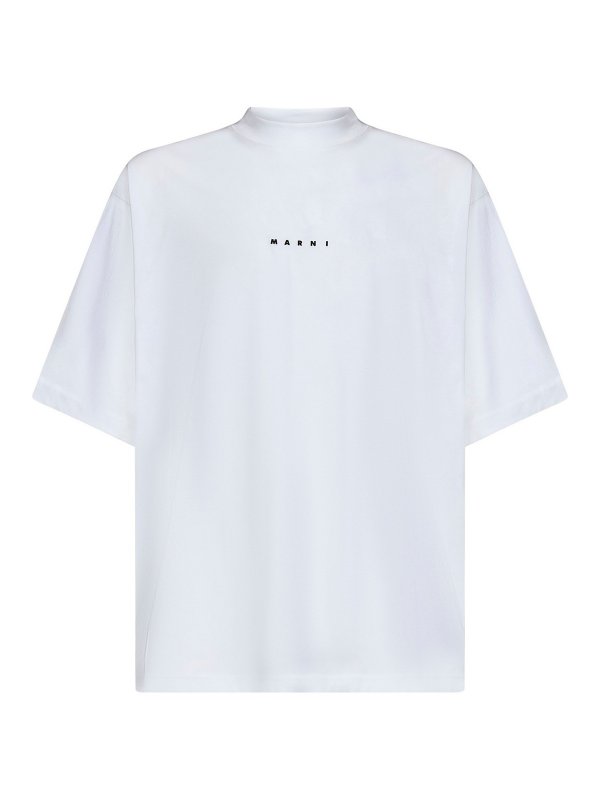 Marni: T-shirts - T-Shirt - Blanc