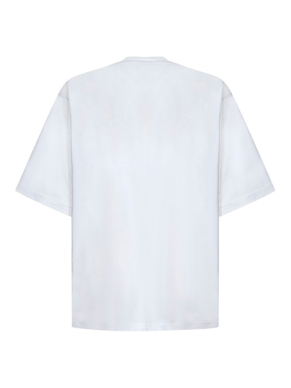 Marni: T-shirts online - T-Shirt - Blanc